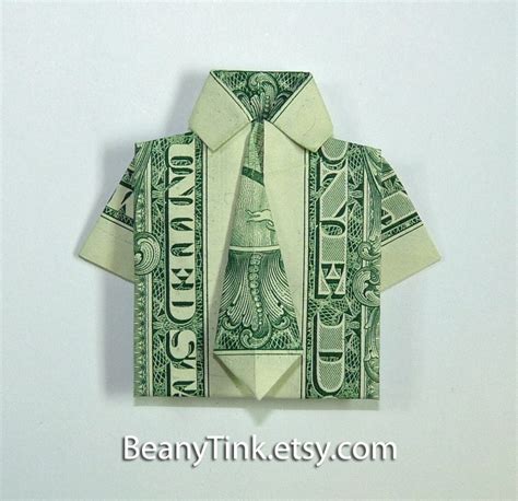 BILL DOLLAR ONE ORIGAMI « EMBROIDERY & ORIGAMI