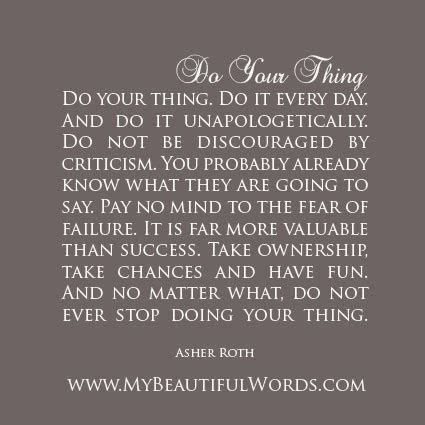 Do Your Thing Quotes. QuotesGram