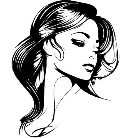 Premium Vector | Woman Face Vector Illustration