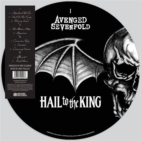 Avenged Sevenfold - Hail To The King (Picture Disc) 2XLP Vinyl