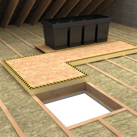 Insulated Loft Decking Boards 14.4m2 - Unilin Thin R (XT/Walk-R) - MyBuildingSupplies.ie