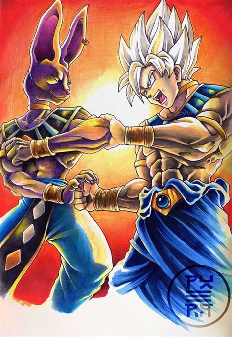 Goku vs beerus : Dragonballsuper