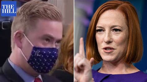 Peter Doocy, Jen Psaki Clash On Ukraine A Day After Biden Called Him 'SOB'