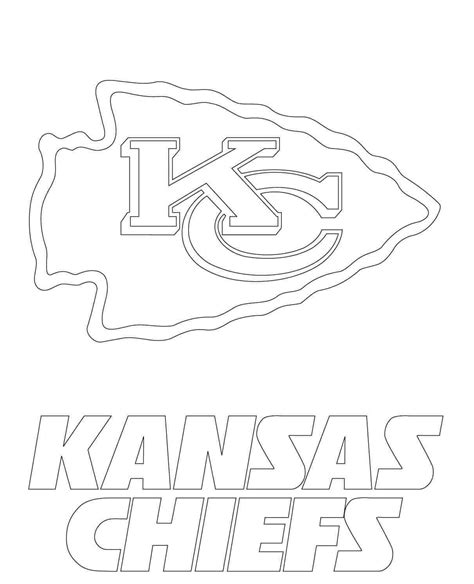 14 Free Kansas City Chiefs Coloring Pages Printable