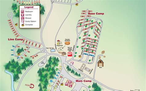 Rafter J Bar Ranch Campground Map - The RV Atlas