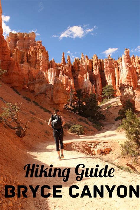 The perfect hike to see the most of Bryce Canyon. Hiking Guide with map. Photo guide along trail ...