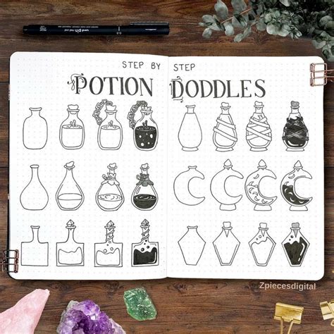 Potion Drawing Easy - Drawing.rjuuc.edu.np