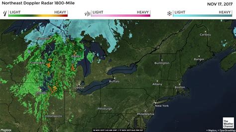 Northeast US Doppler Radar | Doppler radar, The weather channel ...