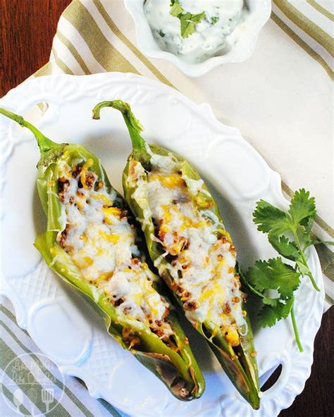 Stuffed Hatch Chiles - Like Mother, Like Daughter