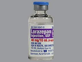 Lorazepam Injection: Uses, Side Effects, Interactions, Pictures ...