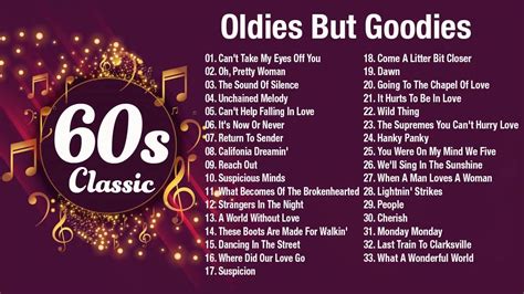 Super Hits Golden Oldies 60's - Best Songs Oldies but Goodies | Oldies ...