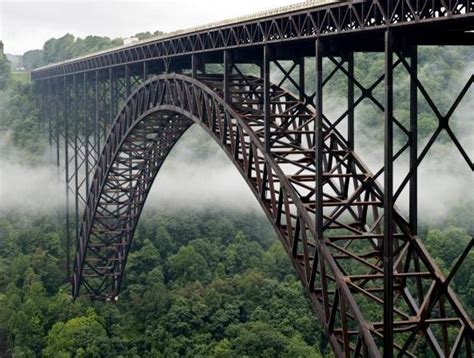 Man Made Structures: New River Gorge Bridge USA