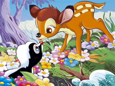 Bambi and Flower - Classic Disney Photo (14620448) - Fanpop