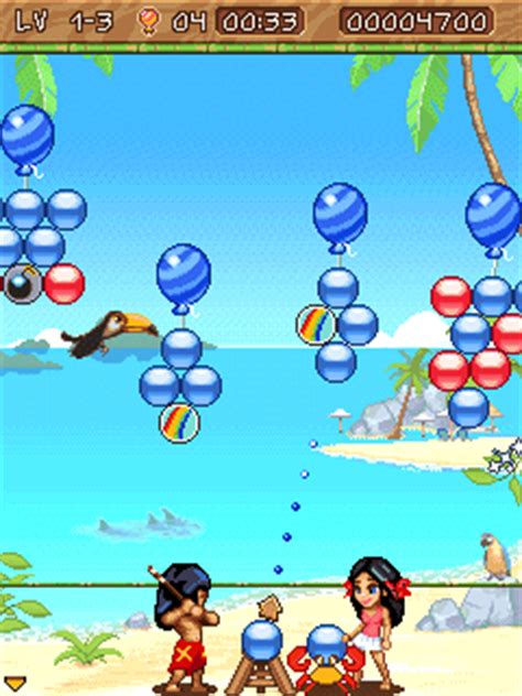 Bubble Bash - java game for mobile. Bubble Bash free download.