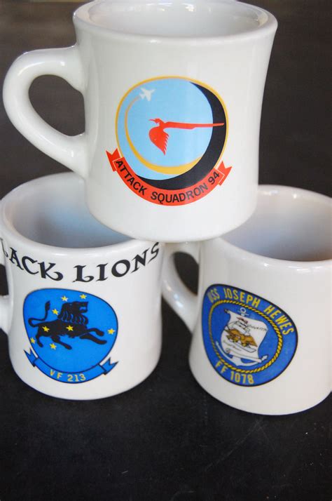 Wardroom Mugs | US Navy wardroom coffee mugs, which we use d… | Todd Lappin | Flickr
