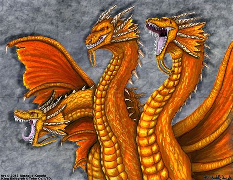 King Ghidorah by TheDragonofDoom on DeviantArt