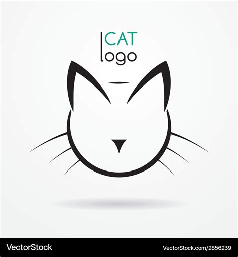 Cat logo Royalty Free Vector Image - VectorStock