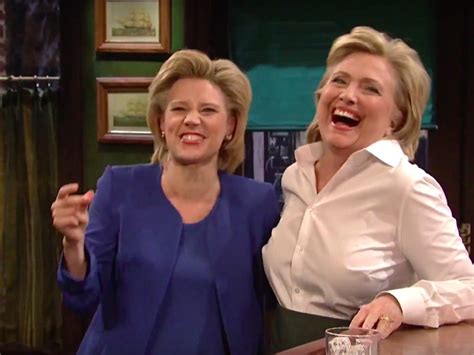 Hillary Clinton's Donald Trump SNL impression - Business Insider