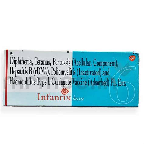 Buy Infanrix Hexa Injection Online: Uses, Price, Dosage, Instructions, Side Effects | MrMed