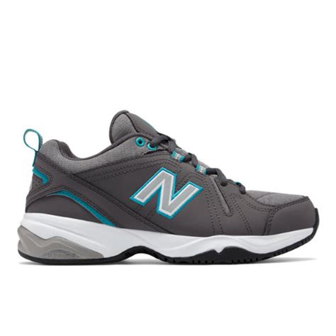 New Balance 608v4 Women's Everyday Trainers Shoes - Grey / Teal (WX608HH4) | ProShopaholic.com