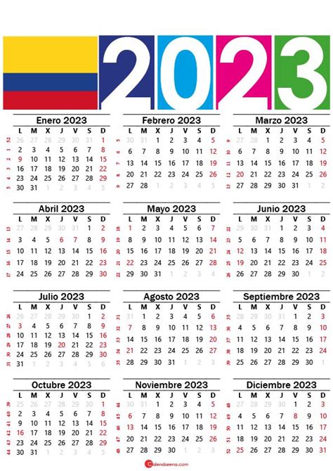 calendario mexico 2023 con festivos | Almanaques para imprimir, Calendario, Calendario con festivos