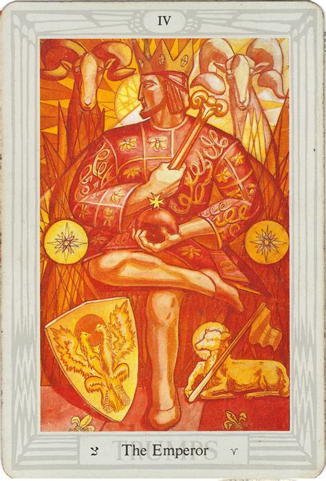 Thoth Emperor Tarot Card Tutorial - Esoteric Meanings