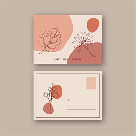 Postcard Design Images - Free Download on Freepik