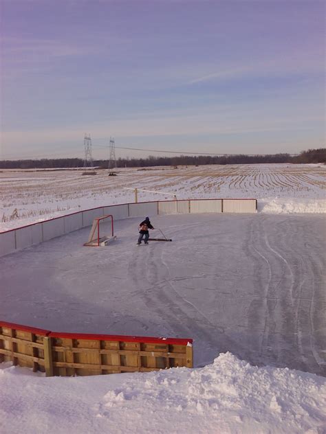 Backyard Ice Rinks. Build a home ice rink and bring on the hockey!