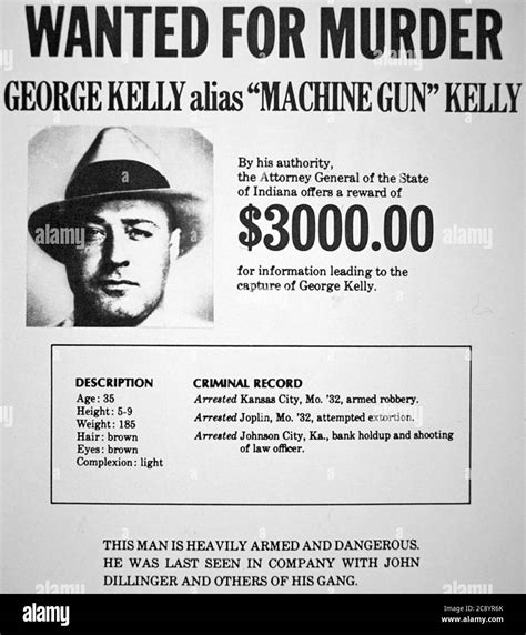 George Machine Gun Kelly, Pin On Machine Gun Kelly : Bootlegger, bank robber and kidnapper ...