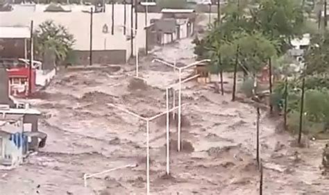 Hurricane Hilary: Mexico 'completely underwater' as towns destroyed - Weather - News - Daily ...