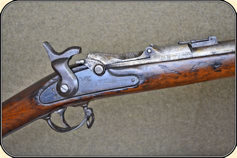 z-Sold 1869 Springfield trapdoor rifle.