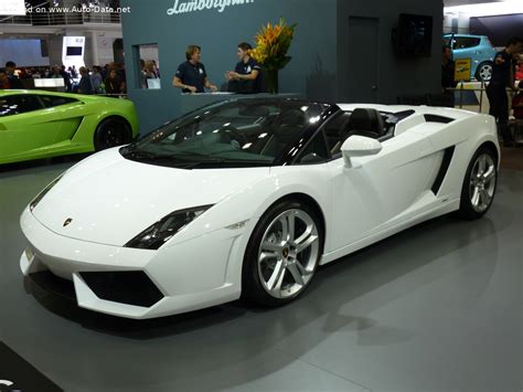 2009 Lamborghini Gallardo LP 560-4 Spyder | Scheda Tecnica, Consumi, Dimensioni