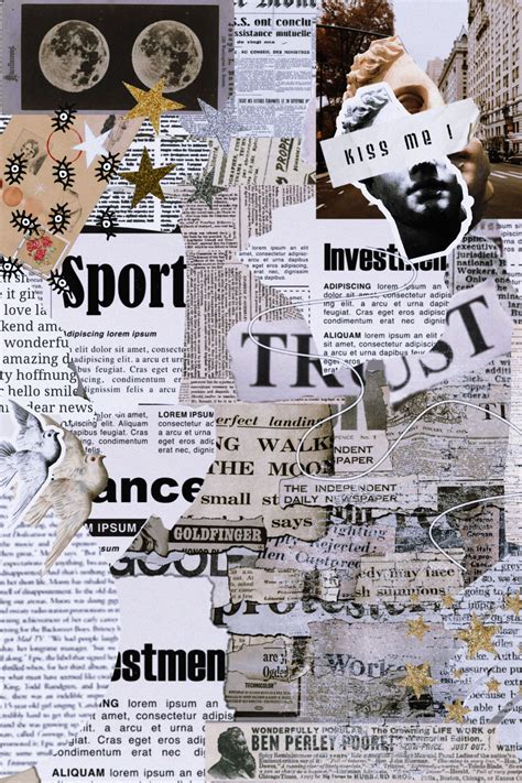 #newspaper #edit #aesthetic #freetoedit | Newspaper collage, Newspaper ...