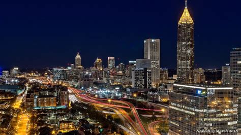 Atlanta, GA: Midtown skyline viewed from the south - The Source