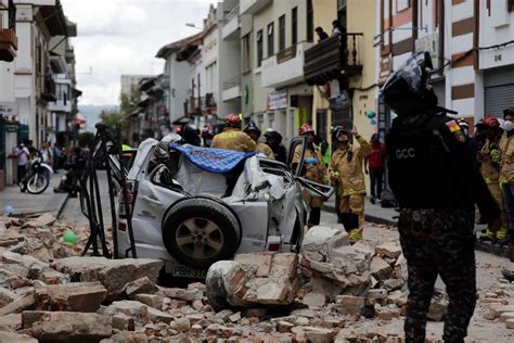 Ecuador earthquake today: At least 15 killed after quake strikes south ...