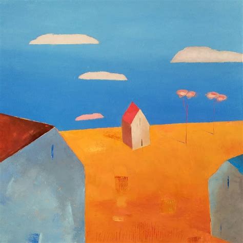 Suburban Landscape 1 Painting by Kestutis Jauniskis on Gallery Today