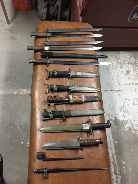 My bayonet collection : r/Bayonets