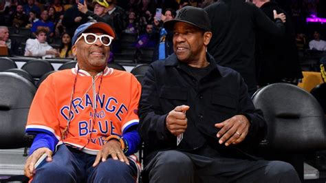 Spike Lee, Denzel Washington Skip 2023 Oscars For Knicks-Lakers Game