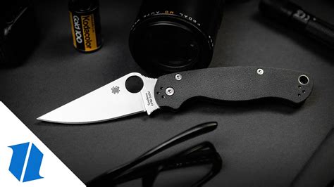 Spyderco Paramilitary 2 | Knife Overview - YouTube