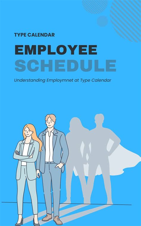 Employee Schedule Template - Free Work Schedule [PDF, Excel]