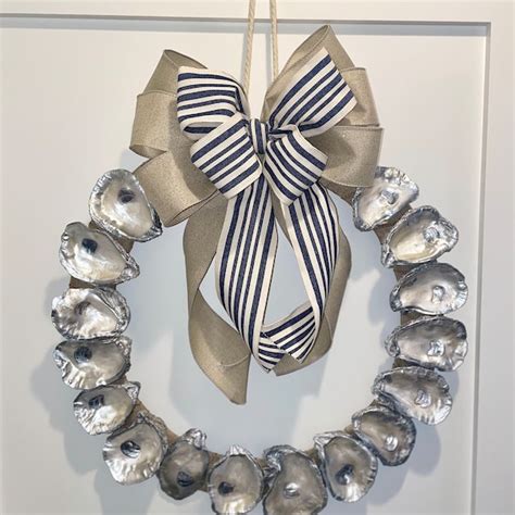 Oyster Shell Wreath - Etsy