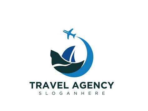 Professional Travel Agency Logo Design by designersalah on Dribbble