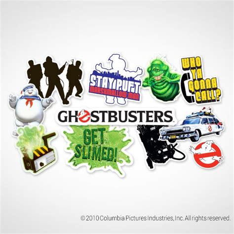 Ghostbusters Stickers | Quality Stickers