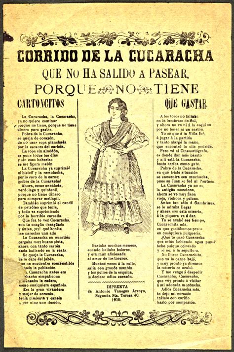 The Mexican Corrido: Ballads of Adversity and Rebellion, Part 4: Corridos of the Mexican ...