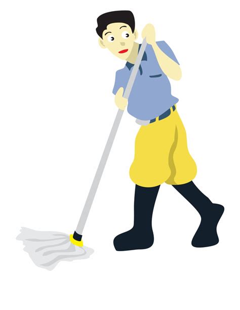 Clean clipart mop floor, Clean mop floor Transparent FREE for download ...