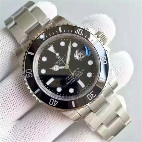 The Latest V7 Replica Rolex Submariner 116610Ln Black Ceramic Watch ...