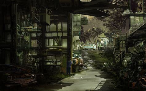 Junkyard by psdeluxe on deviantART | Digital painting, Digital artist ...