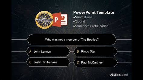 Who Wants To Be A Millionaire Powerpoint Template