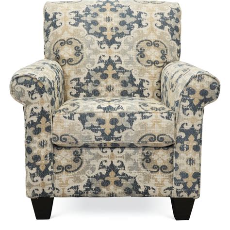 Casual Traditional Taupe & Gray Accent Chair - Heather | RC Willey ...