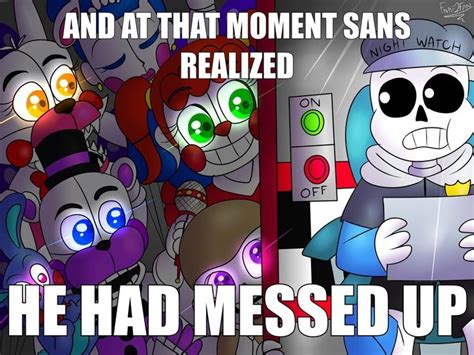 Sister location and undertale meme i made | Anime fnaf, Fnaf drawings, Fnaf